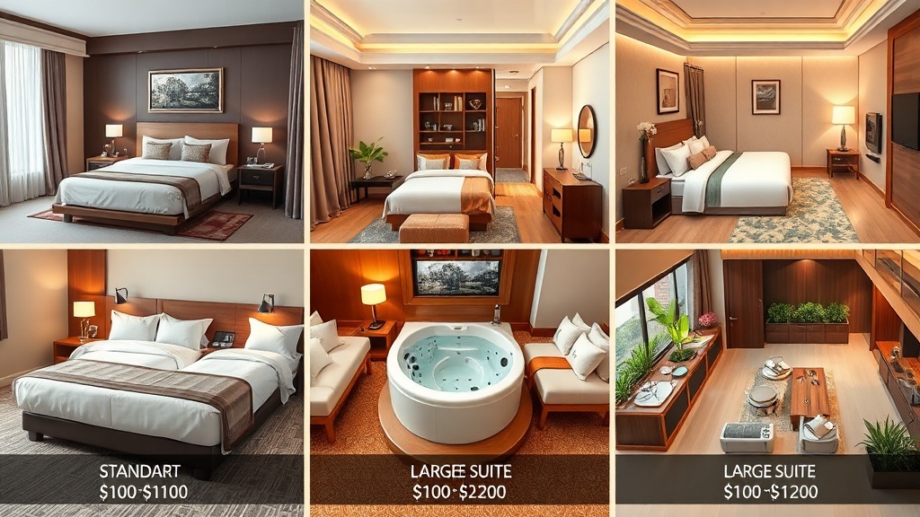 סוגי חדרים ומחירים – כל האפשרויות על השולחן